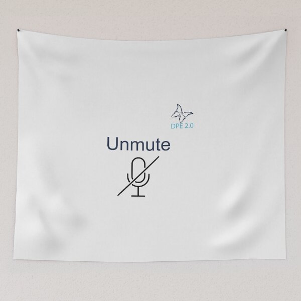 Item preview, DPE 2.0 - Unmute | Perfect Gift designed and sold by julierosie.