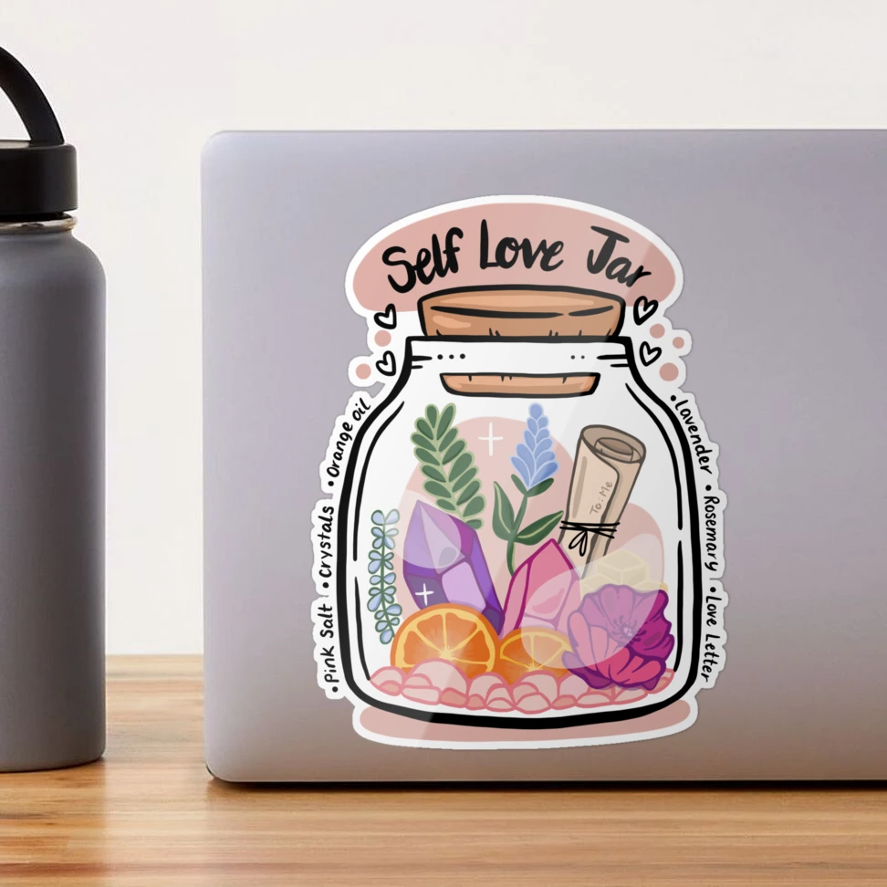 Self Love Stickers - Waterproof Sticker Sheet – Southern Gem Creations