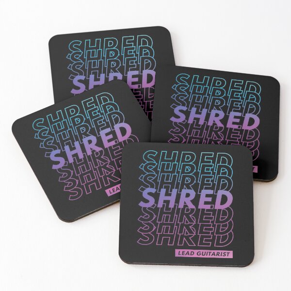 Item preview, Shred Lead Guitarist Repeated Text Purple Gradient designed and sold by nightsworthy.