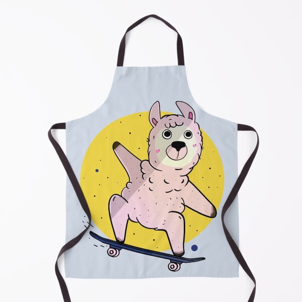 Item preview, Skate Llama designed and sold by Spacepaprika.