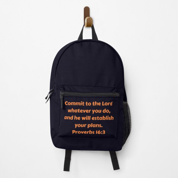 Item preview, Bible Verse Proverbs 16:3 designed and sold by Prayingwarrior.