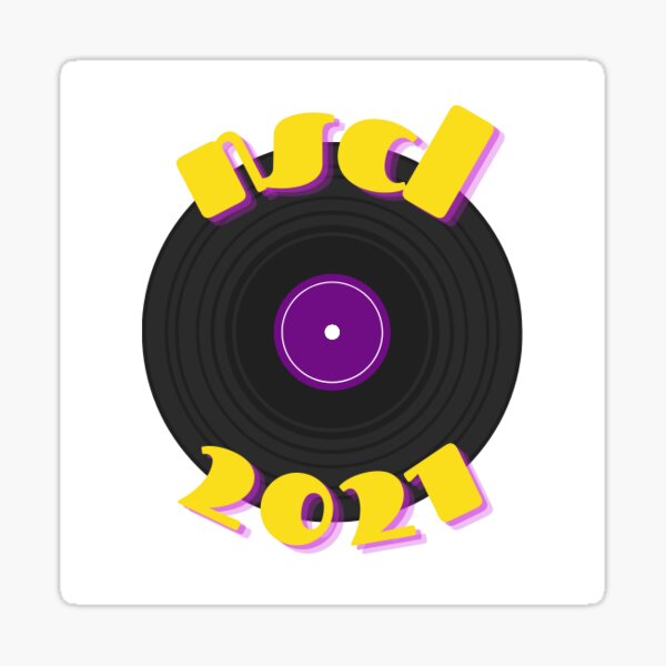 *NEW* NSCL Record Sticker