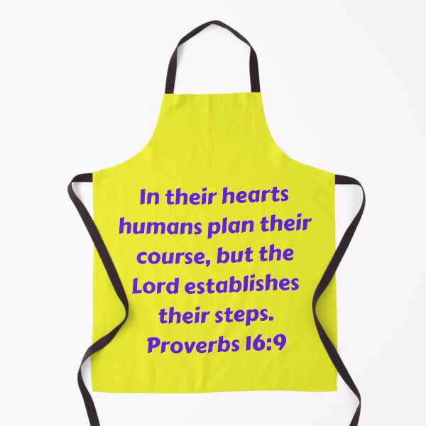 Artikelvorschau, Bible Verse Proverbs 16:9 entworfen und verkauft von Prayingwarrior.