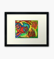 Mapping Nature Framed Print