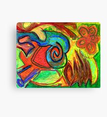 Mapping Nature Canvas Print