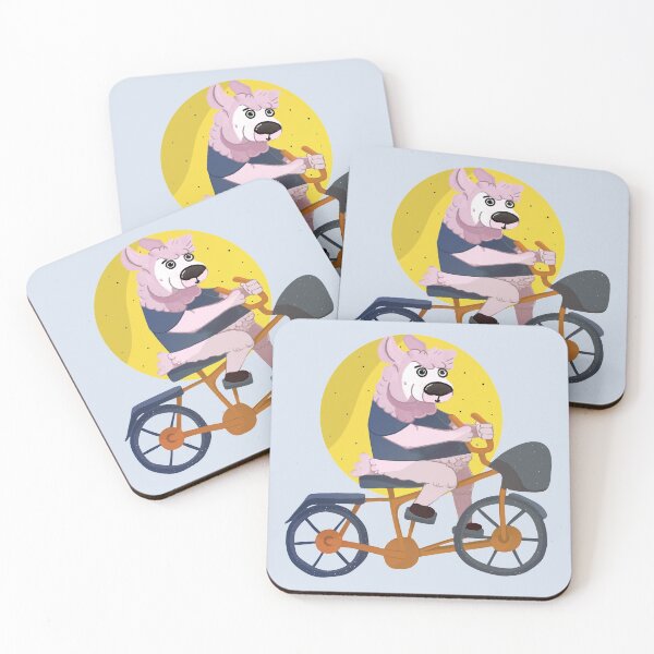 Item preview, Biking Llama designed and sold by Spacepaprika.