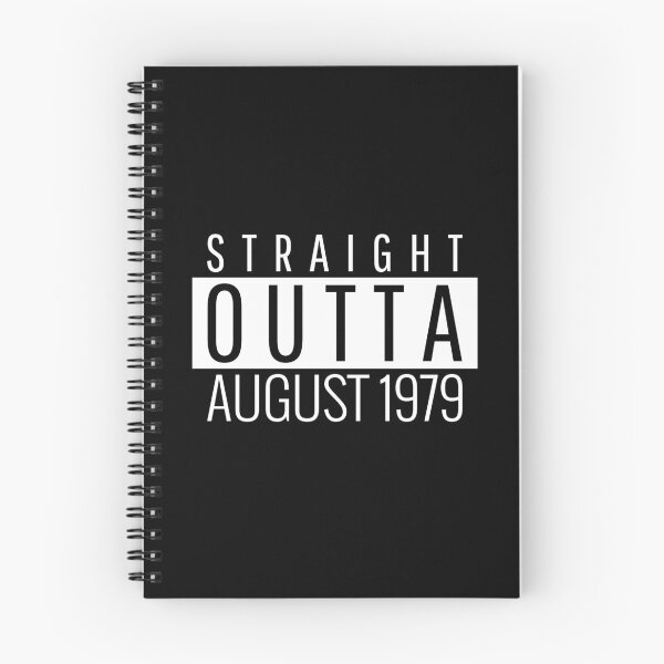 Item preview, Straight Outta August 1979  designed and sold by Teelogic.