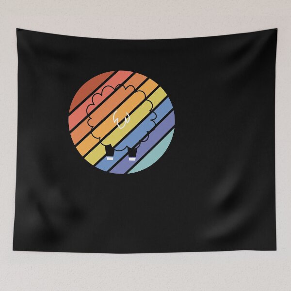 Item preview, Schaf auf dem Weg bunter Hirte designed and sold by Spirit-Designs.
