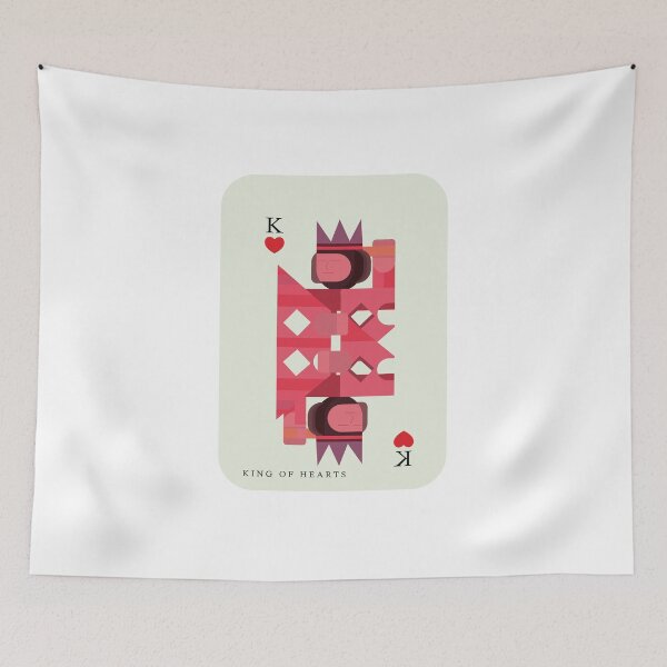 Item preview, King of Hearts playing card t-shirt  designed and sold by KARTICK DUTTA.