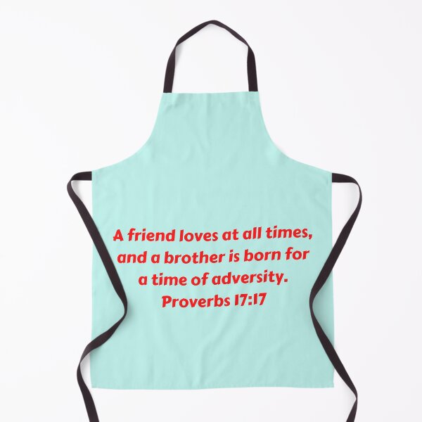 Item preview, Bible Verse Proverbs 17:17 designed and sold by Prayingwarrior.
