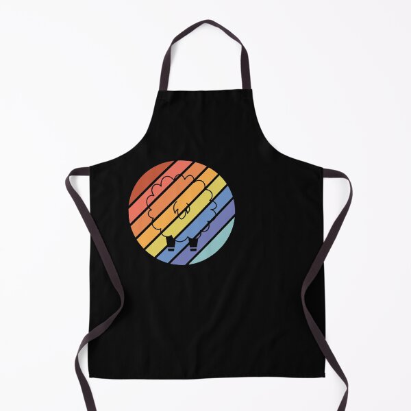 Item preview, Schaf auf dem Weg bunter Hirten Schaefer designed and sold by Spirit-Designs.