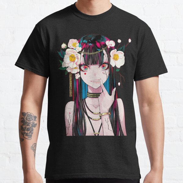 Sexy Anime-Vampir-Mädchen Classic T-Shirt