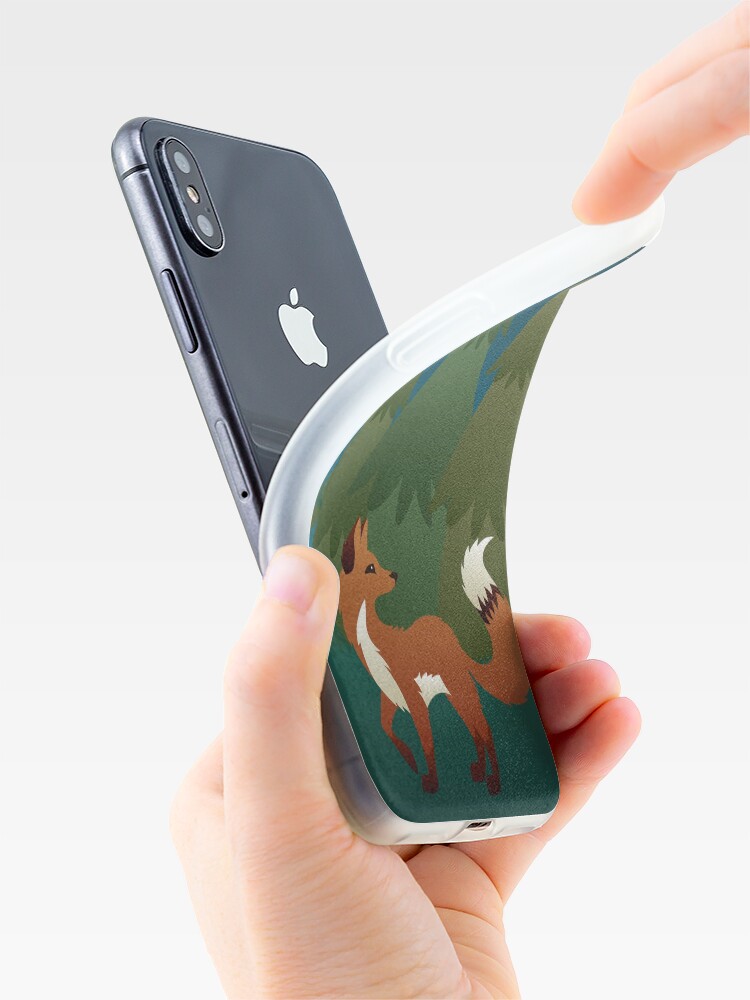 Alternate view of Forest Fox iPhone Case & Cover