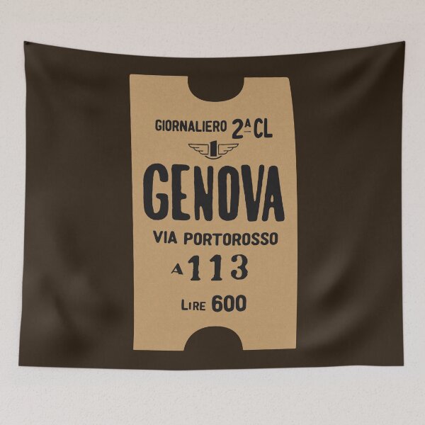 Item preview, Genova Train Ticket designed and sold by jesimink.