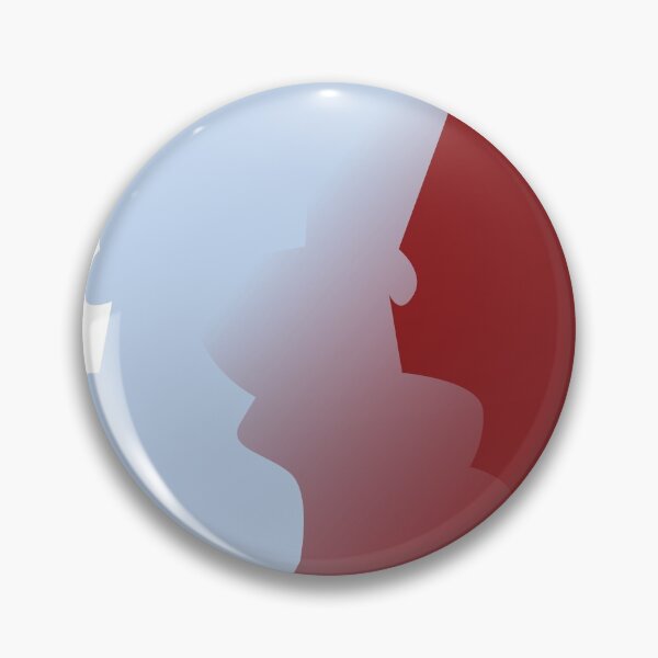 Item preview, King and Queen Balance Chess Icon - Red Vs Blue designed and sold by BigWaterDesign.