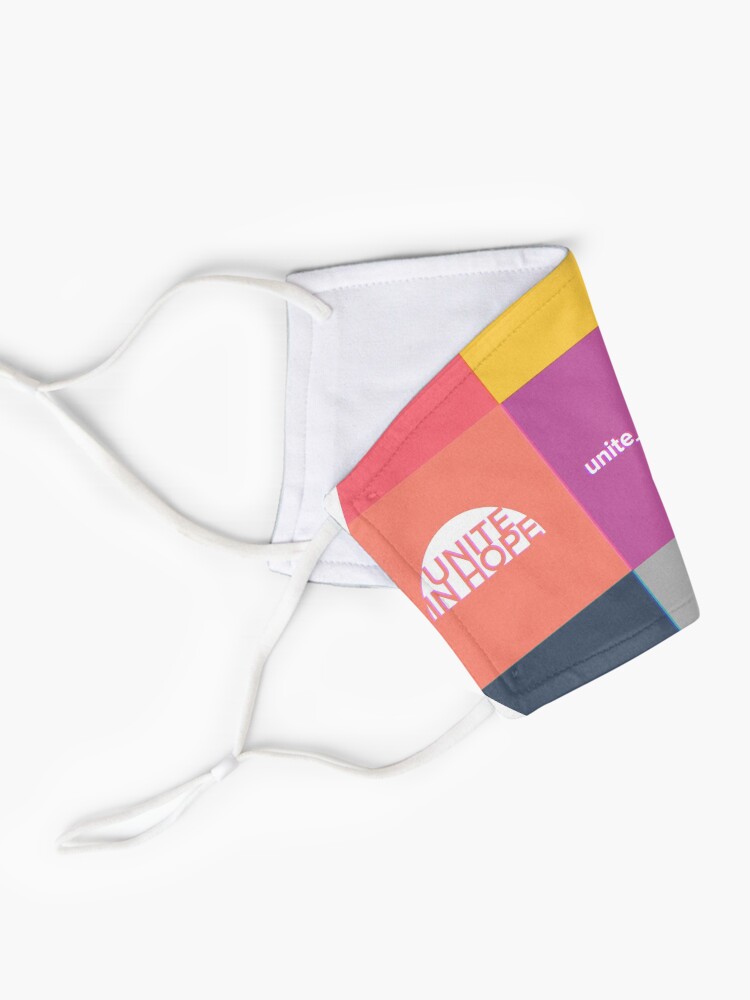 Alternate view of UNITE IN HOPE flag Mask