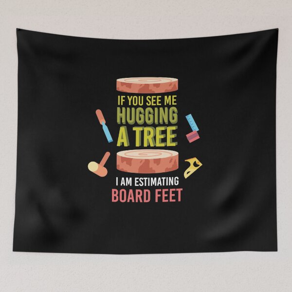 Item preview, If You See Me Hugging A Tree I Am Estimating designed and sold by teweshirt.