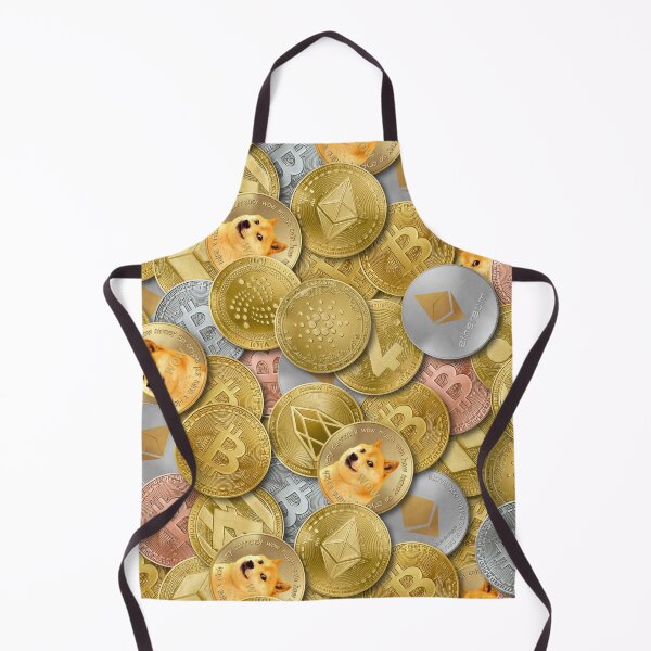 Item preview, Cryptocurrency Seamless Pattern designed and sold by Pierre Bernard Jr.