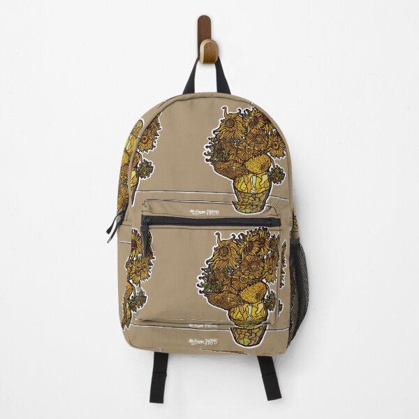 Item preview, hand drawn Blue background sunflower | sticker | T-shirt | DesignBrand designed and sold by DESIGNBRAND.
