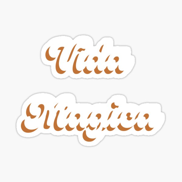 Vida Magica - Inspirado por Casi Ángeles Pegatina
