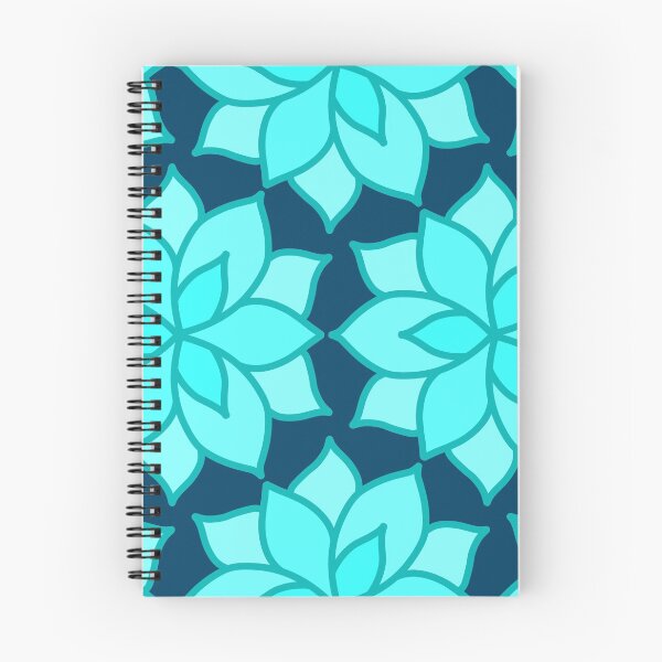 Item preview, Aqua Flower designed and sold by Jane Izzy Designs.