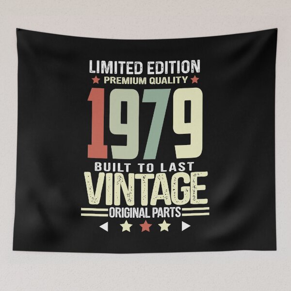 Item preview, Vintage 1979 - Retro Birthday designed and sold by MeroniGDesign.