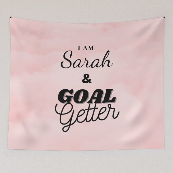 Item preview, I am Sarah & Goal getter designed and sold by Amalzaki.