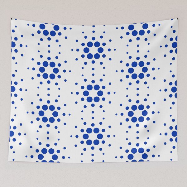 Item preview, Cardano ADA Crypto Textile Pattern designed and sold by Popular-Gifts.