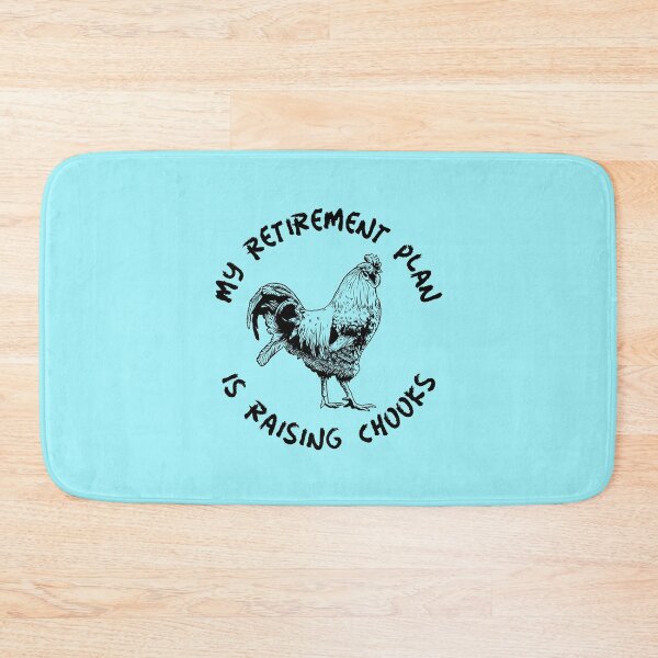 Item preview, My Retirement Plan Is Raising Chooks -funny chicken design in black text designed and sold by katiekendall.