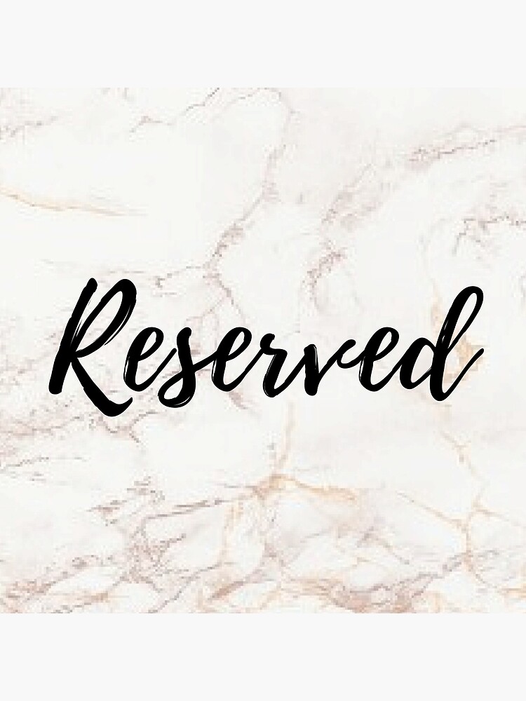 Pink Marble Effect Reserved Cushion by youbadinfluence
