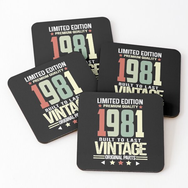 Item preview, Vintage 1981 - Retro Birthday designed and sold by MeroniGDesign.