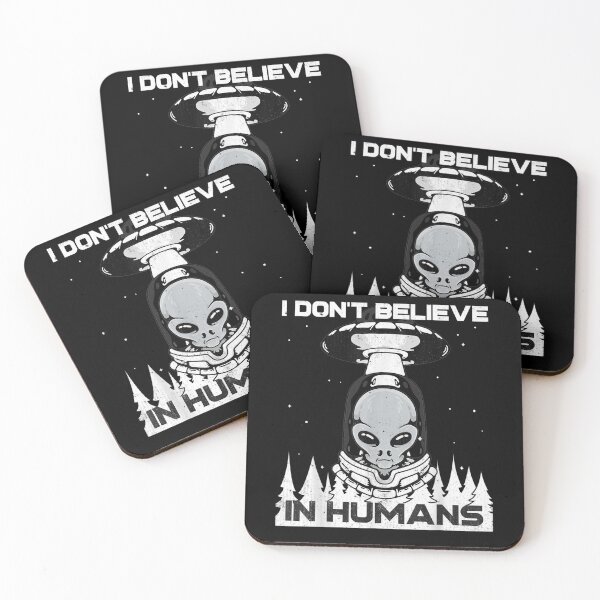 Item preview, Funny Alien I Don't Believe In Humans Ufo Space designed and sold by maizreo.