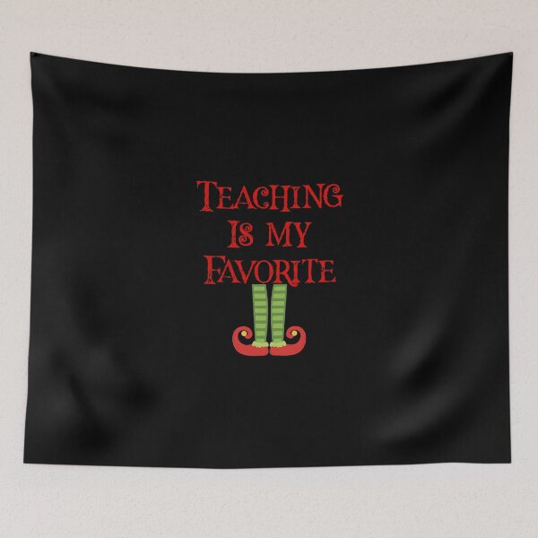 Item preview, Cute Teaching Is My Favorite Elf Christmas Xmas Teacher Gift designed and sold by chencktwan.