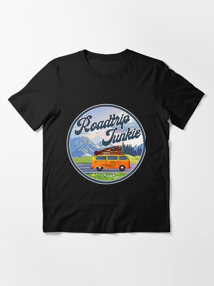 Thumbnail 2 of 7, Essential T-Shirt, Road Trip Junkie designed and sold by v-nerd.