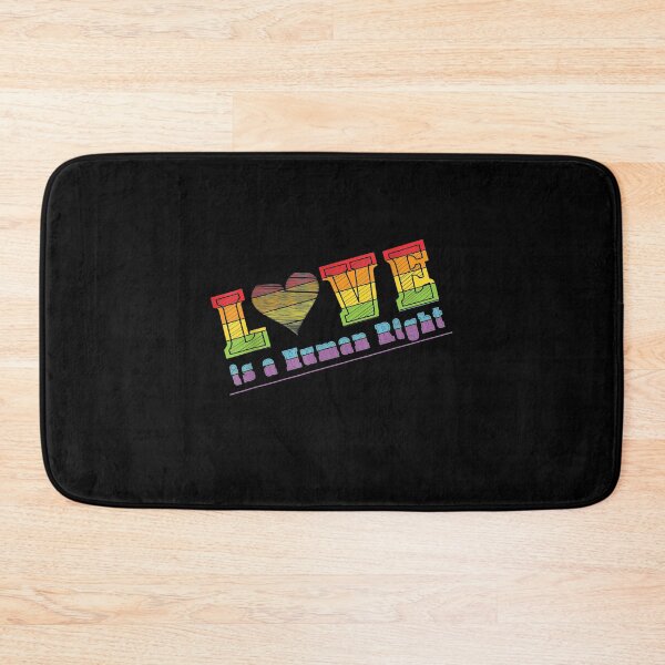Item preview, Love Is A Human Right Rainbow Lgbt Heart Pride Month designed and sold by anniet33.