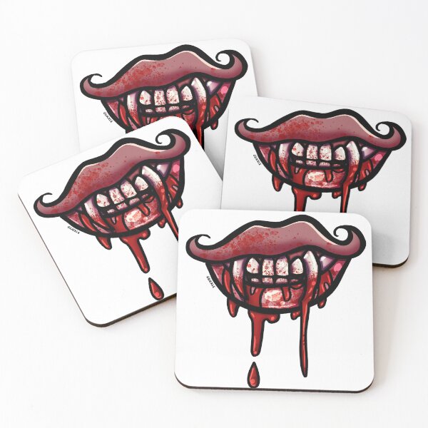 Item preview, Vampiric Grin (Pink Version) designed and sold by JanGrackle.
