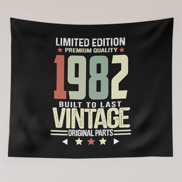 Item preview, Vintage 1982 - Retro Birthday designed and sold by MeroniGDesign.