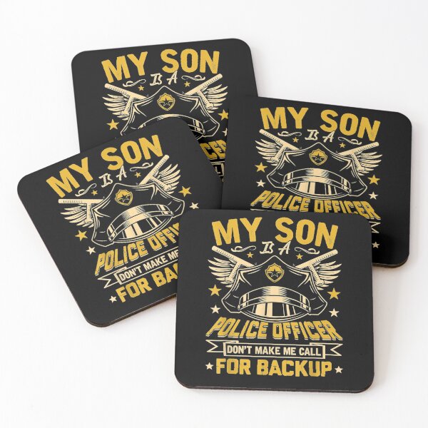 Item preview, Funny Police My Son Is A Police Officer Police Mom Dad designed and sold by maizreo.