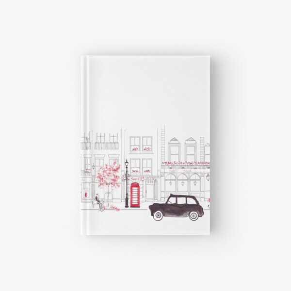 London Street Scene - Seven Dials Hardcover Journal