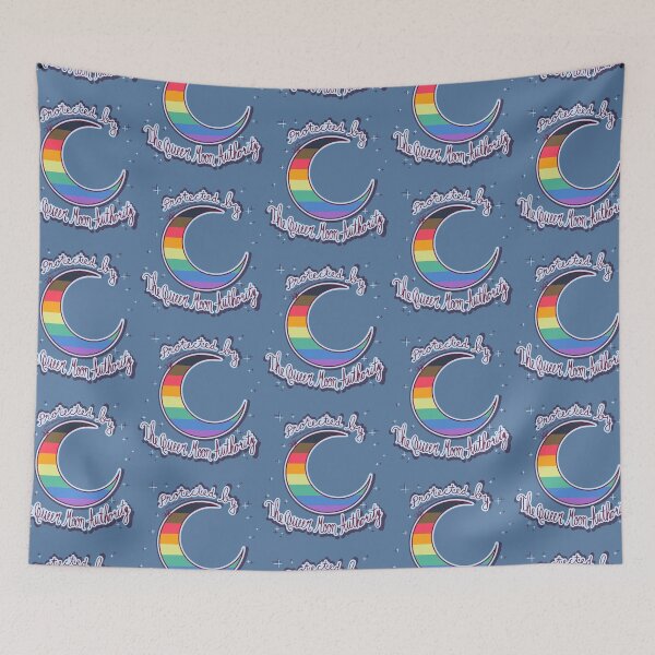 Item preview, Queer Moon (Philly Pride Variant) designed and sold by peachie keane art.