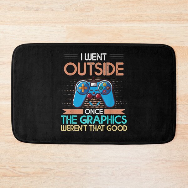 Item preview, I Went Outside Once Funny Video Gamer Gaming Boys Mens Gift designed and sold by anniet33.