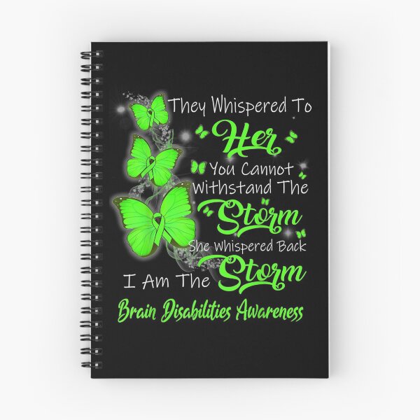 Item preview, I Am The Storm Brain Disabilities Awareness designed and sold by anniet33.