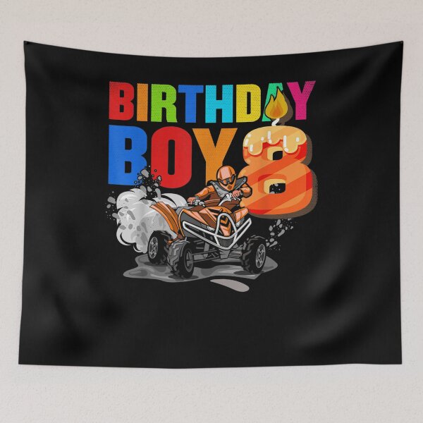 Item preview, Kids 8 Year Old Quad Birthday Party Theme Atv 4 Wheeler 8th designed and sold by maizreo.