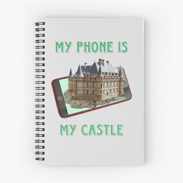 Item preview, My phone is my castle. - (+ View this design on 75+ products) designed and sold by Julien Hebbrecht.