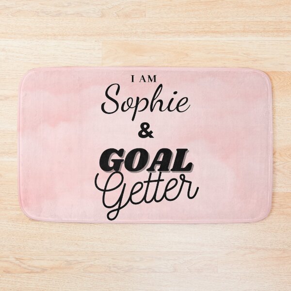 Item preview, I am Sophie & Goal getter design designed and sold by Amalzaki.