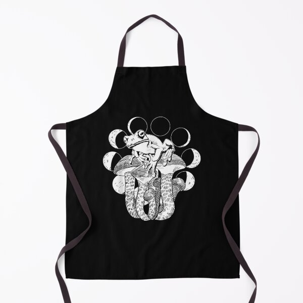 Artikelvorschau, Cottagecore Ästhetischer Frosch Pilz Mond Witchy Vintage entworfen und verkauft von anniet33.