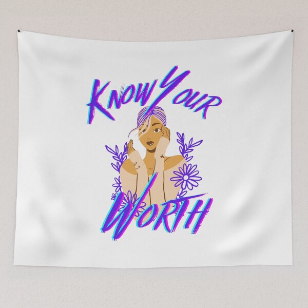 Item preview, Know Your Worth designed and sold by speakupandshine.