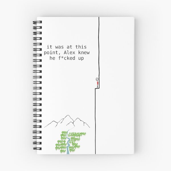 Item preview, Funny Alex Honnold Free Solo Climbing Artwork designed and sold by Cool-Beanz-.