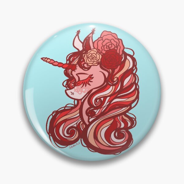 Item preview, Red Rose Unicorn designed and sold by JanGrackle.