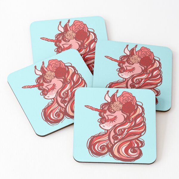 Item preview, Red Rose Unicorn designed and sold by JanGrackle.